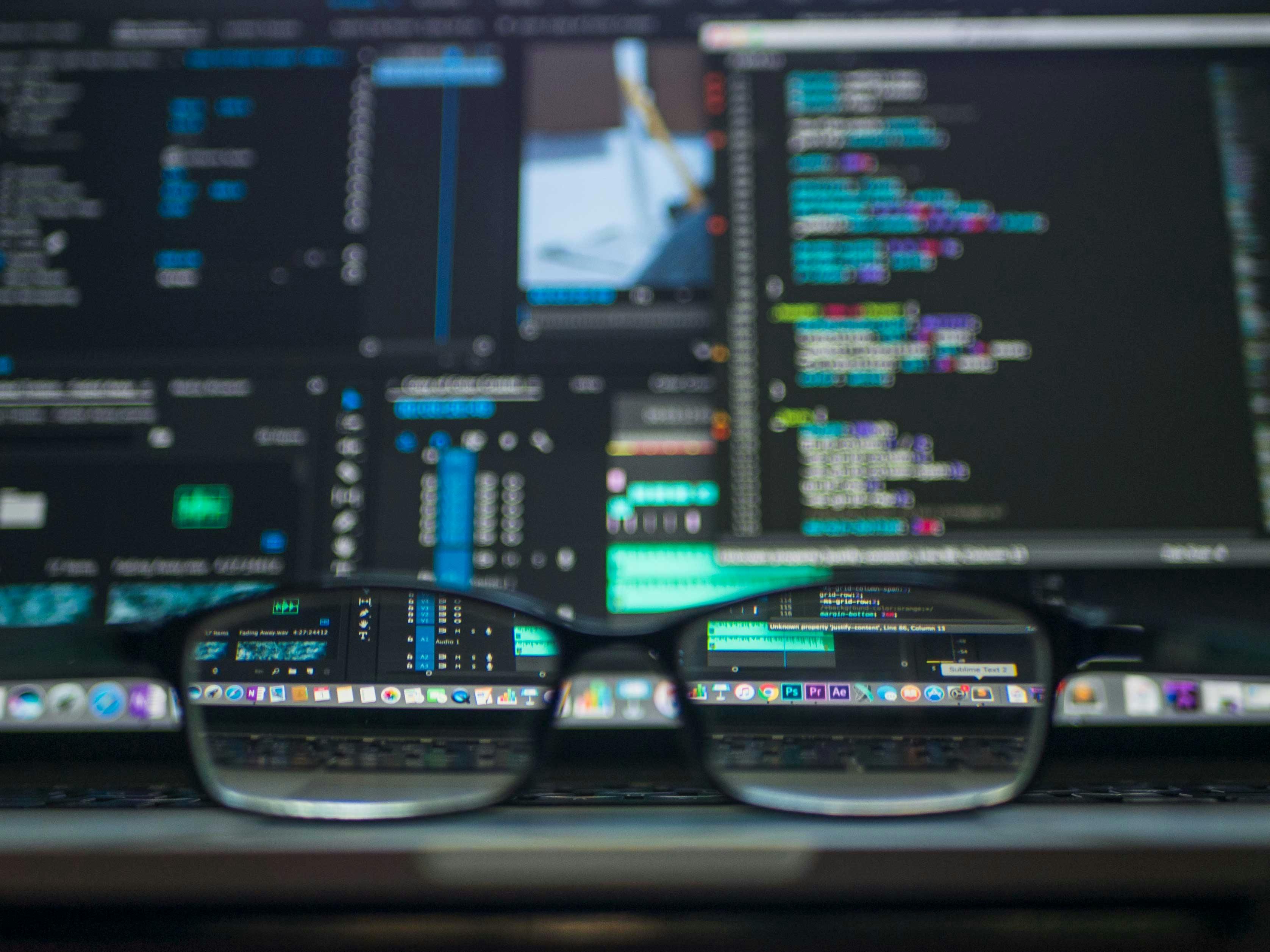 Cybersecurity illustratie